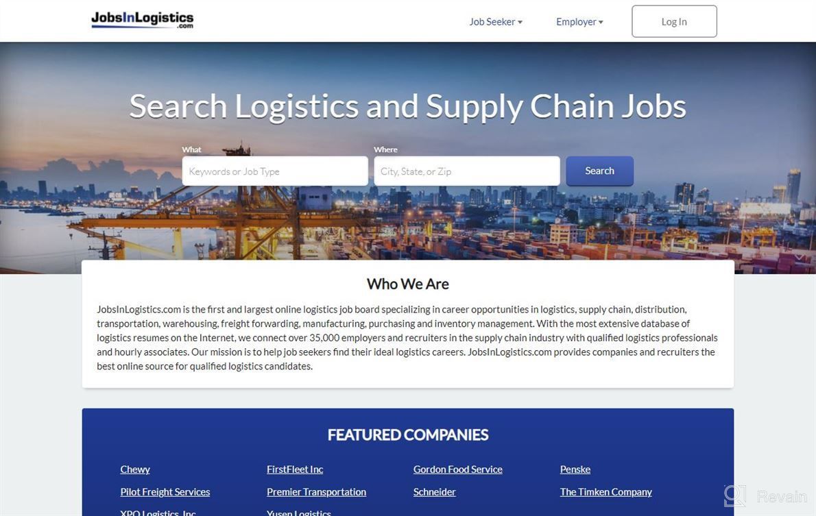 img 1 attached to JobsInLogistics.com review by Edgar Rowe
