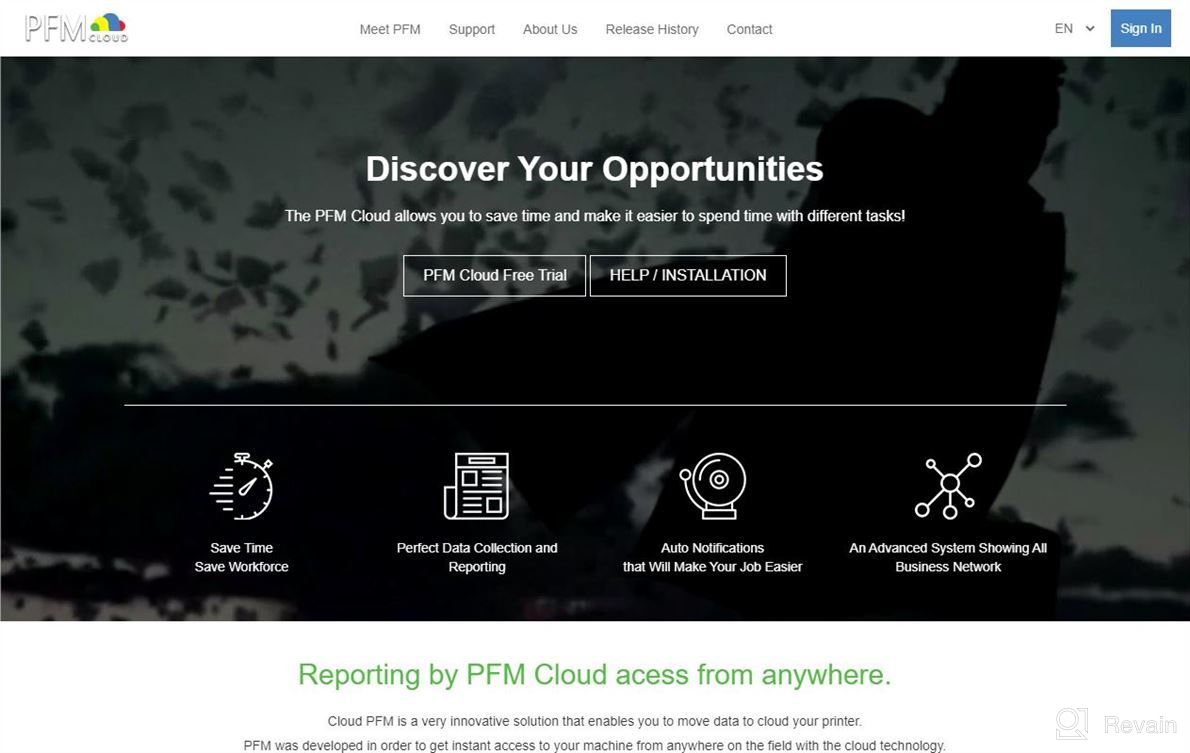 img 1 attached to PFM Cloud review by Ronnie Polk