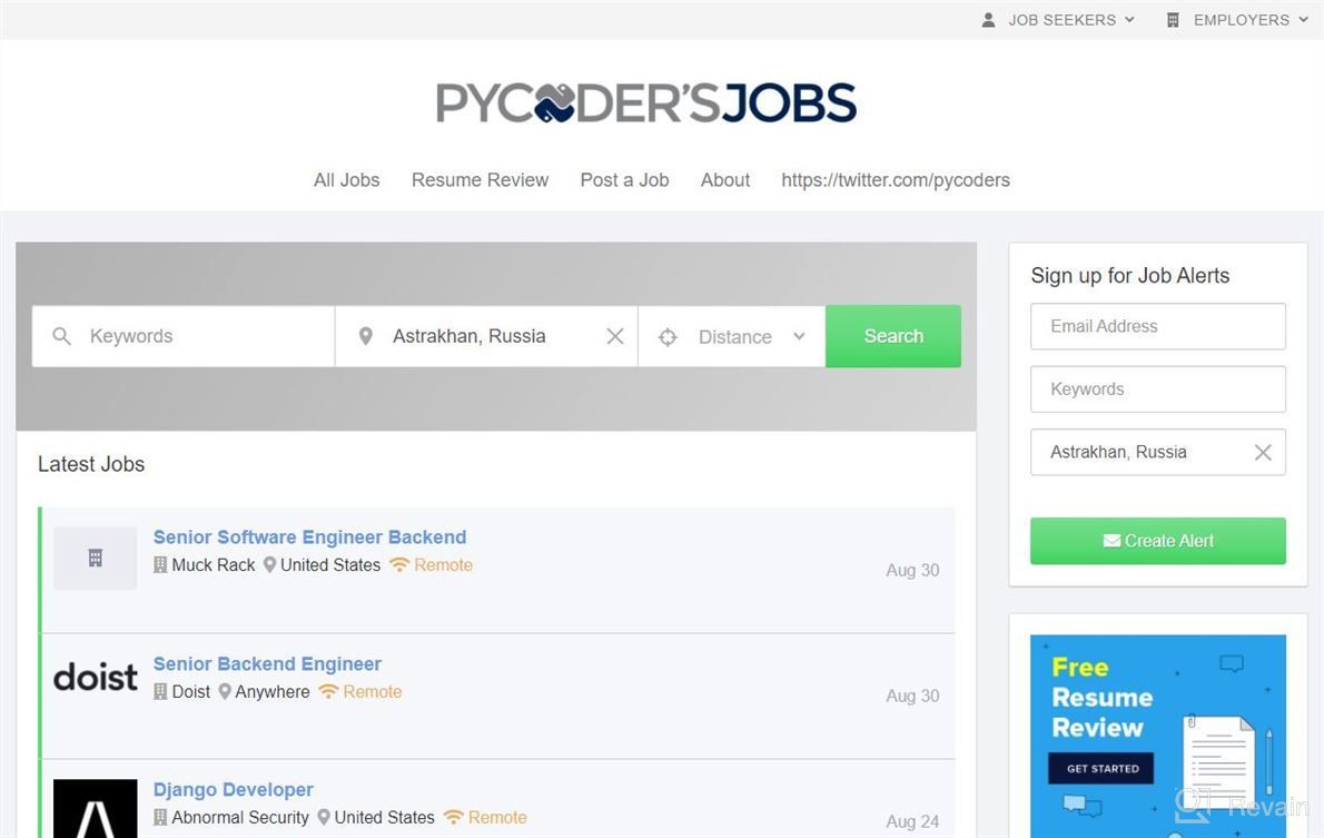 img 1 attached to Pycoder's Jobs review by Sam Duppa