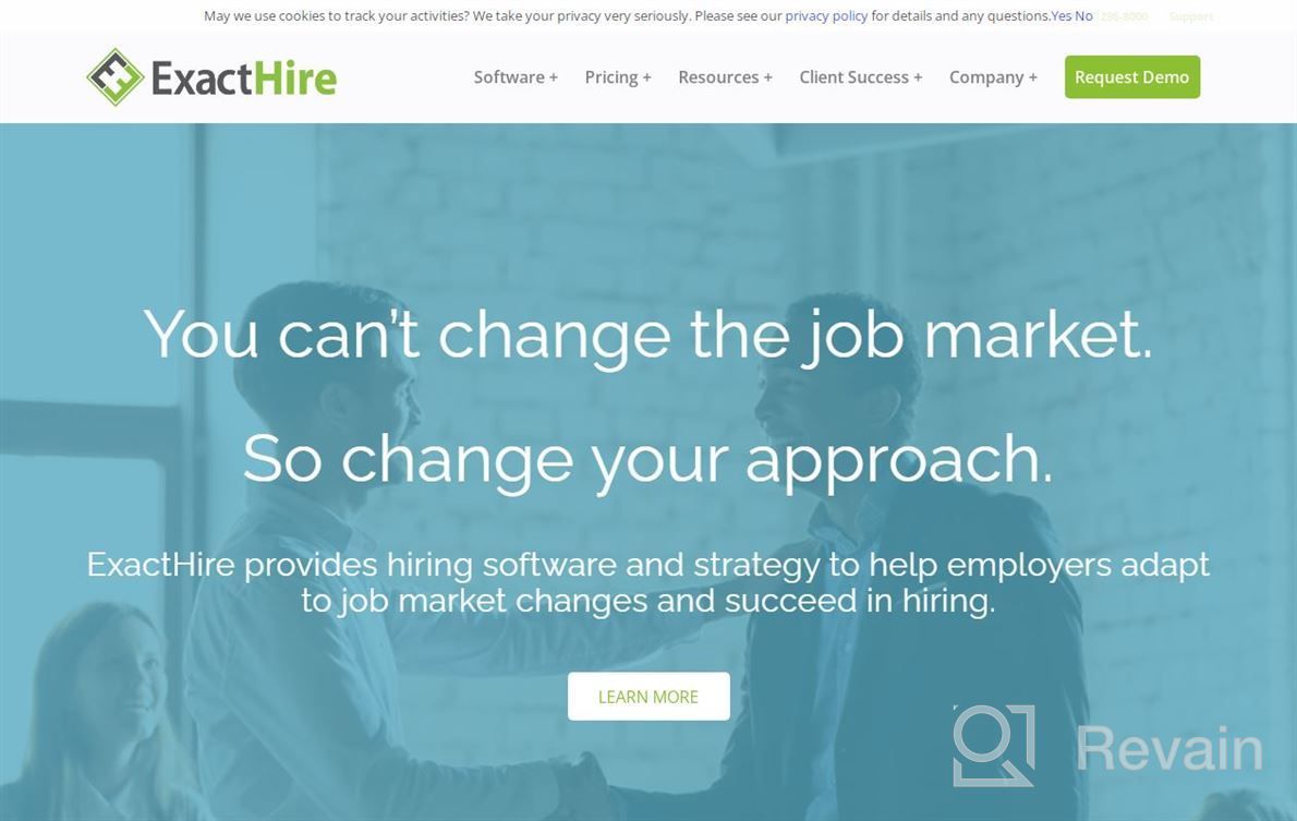 img 1 attached to ExactHire Applicant Tracking review by Justin Olson