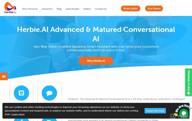 img 1 attached to Herbie.ai Conversational AI Chatbot review by Sean Maples