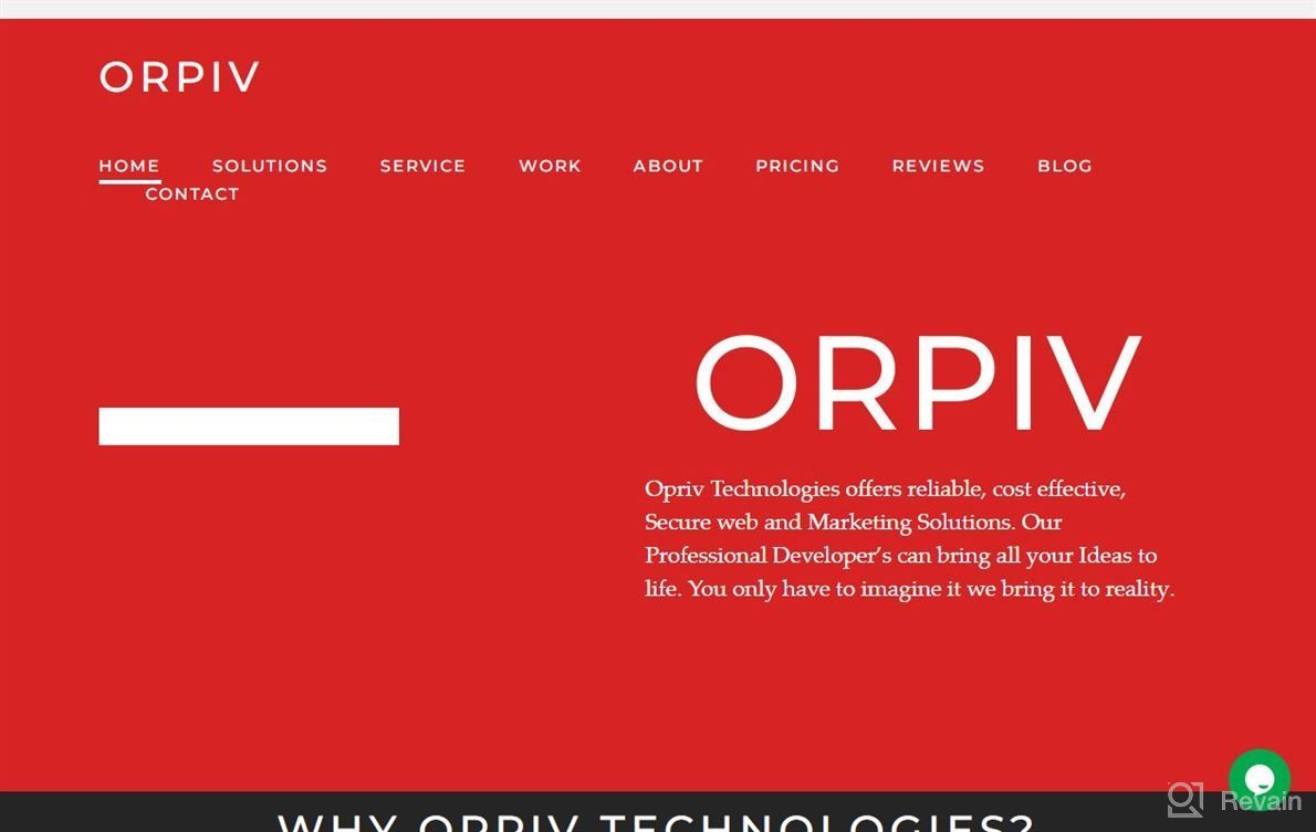 img 1 attached to Orpiv Technologies review by Ian Bates