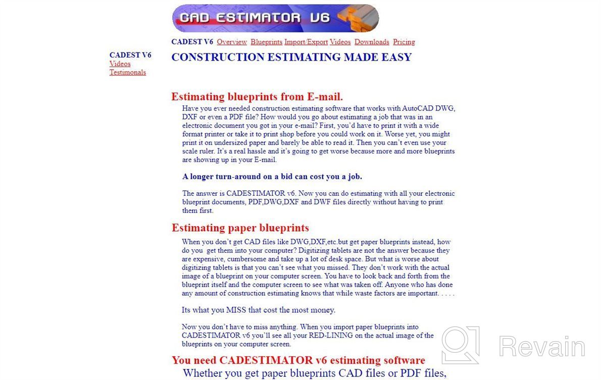 img 1 attached to CADESTIMATOR review by Payton Luna