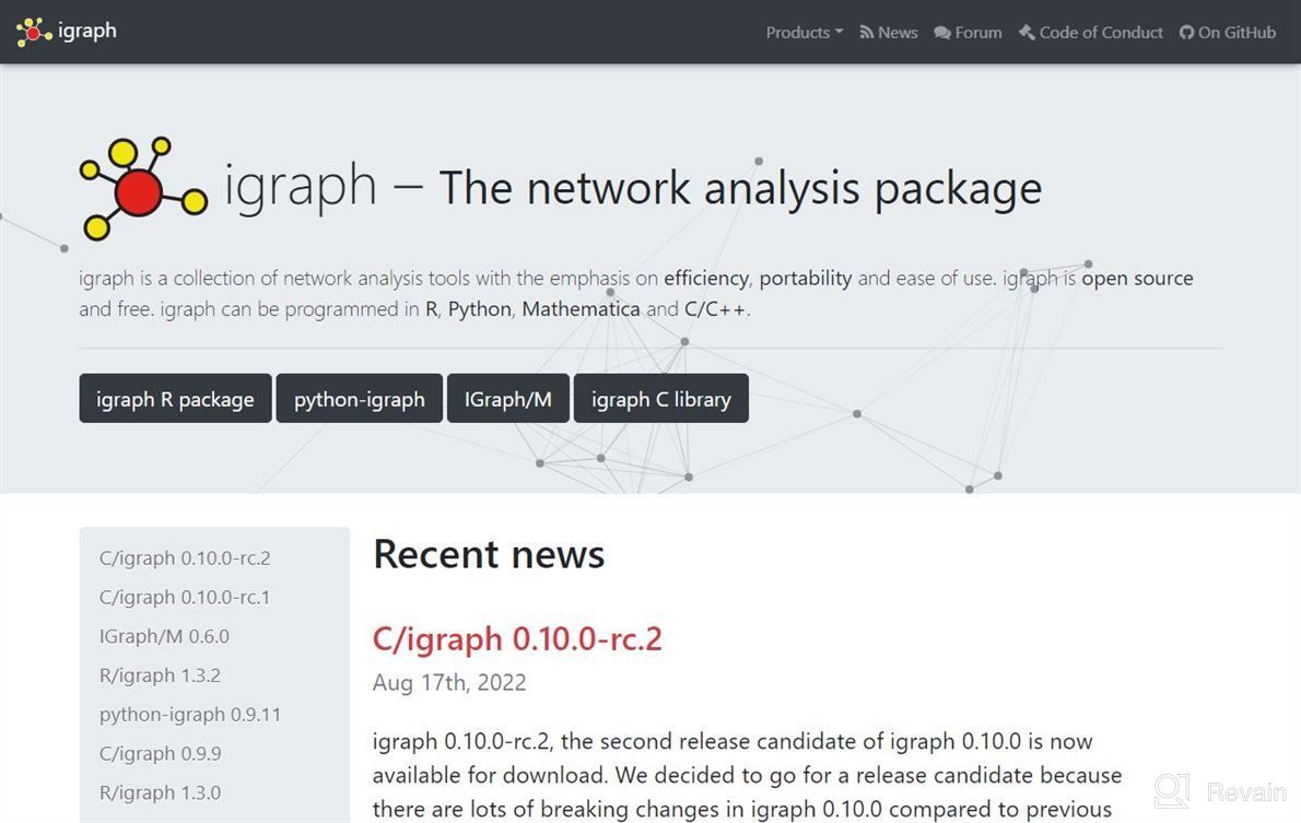 img 1 attached to igraph review by Josh Elkins