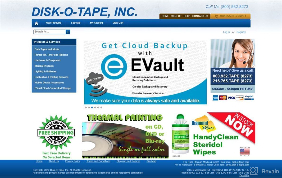 img 1 attached to Disk-O-Tape, Inc. review by Cody Stroop