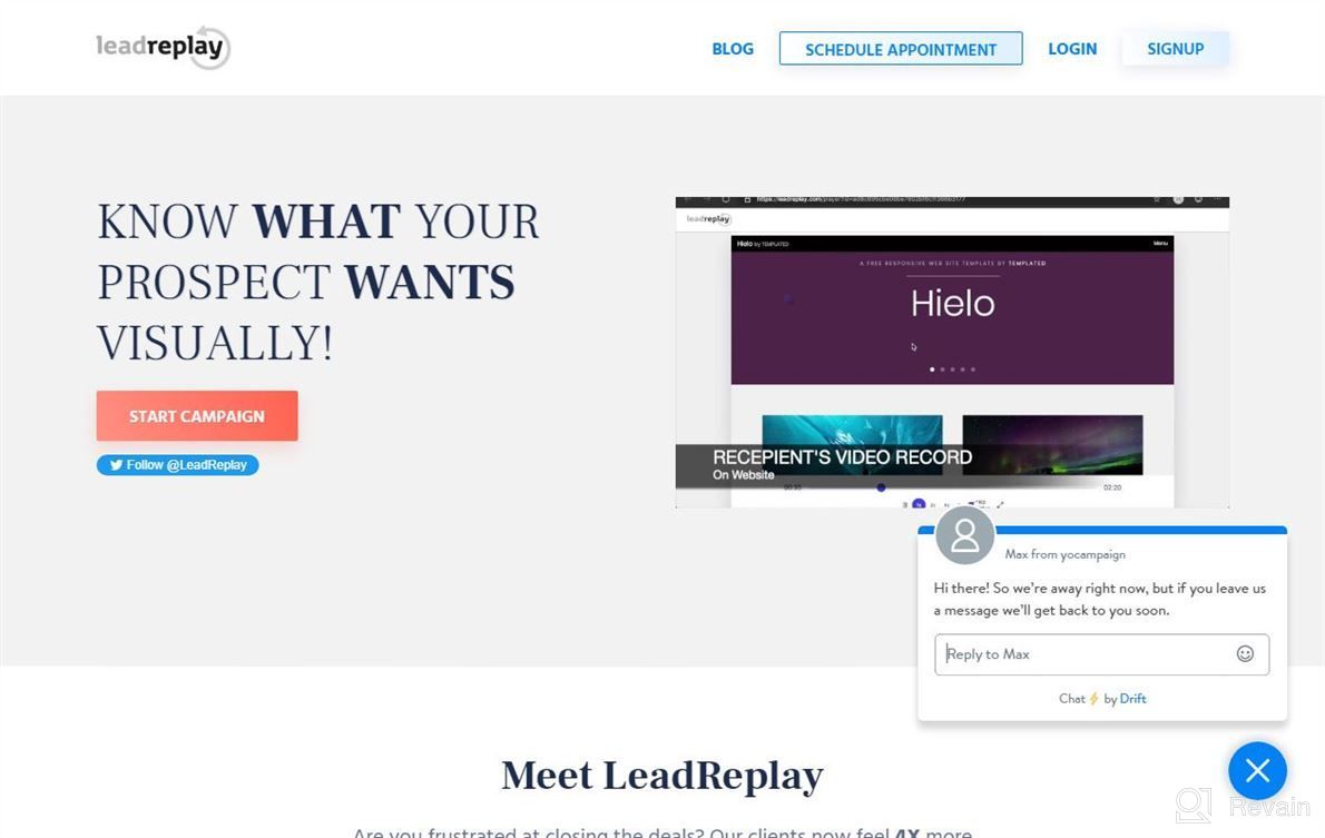 img 1 attached to LeadReplay review by Vedavyas Fleming