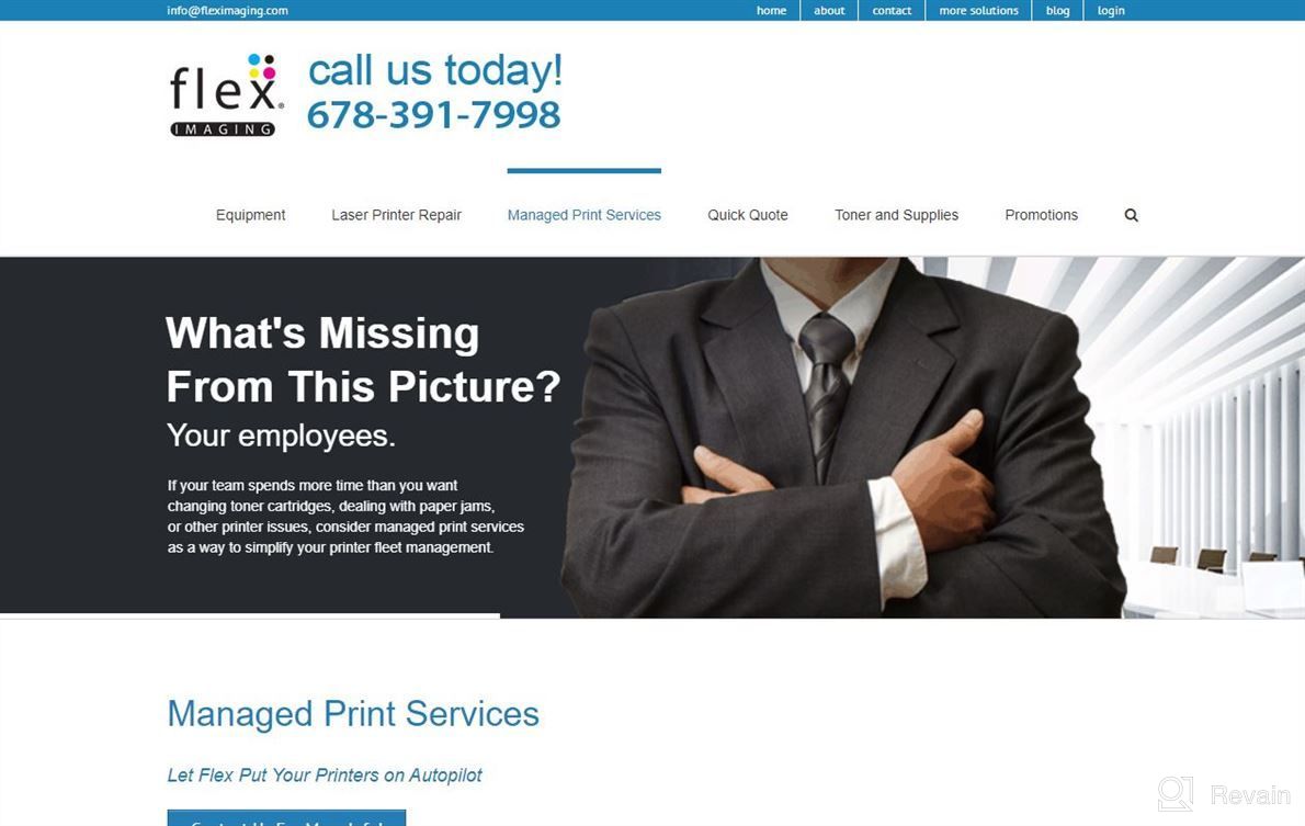 img 1 attached to Flex Imaging Managed Print Services review by Daniel Postle