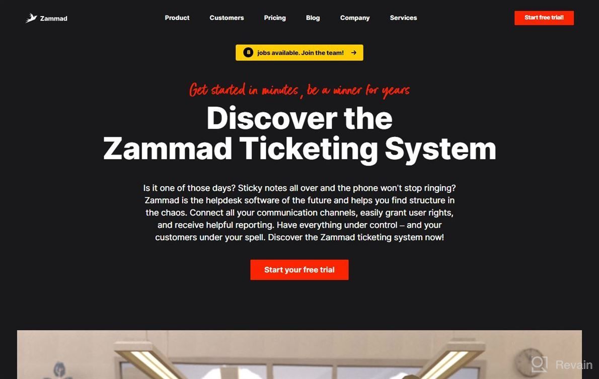 img 1 attached to Zammad review by Matt Ellis