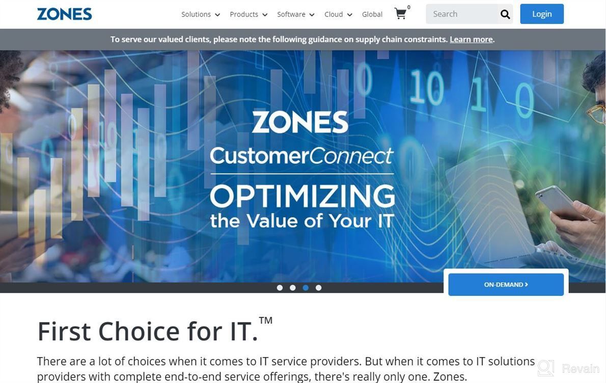 img 1 attached to ZONES, INC. review by Matthew Watkins