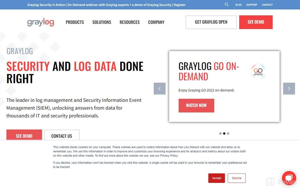 img 1 attached to Graylog review by Ian Bates