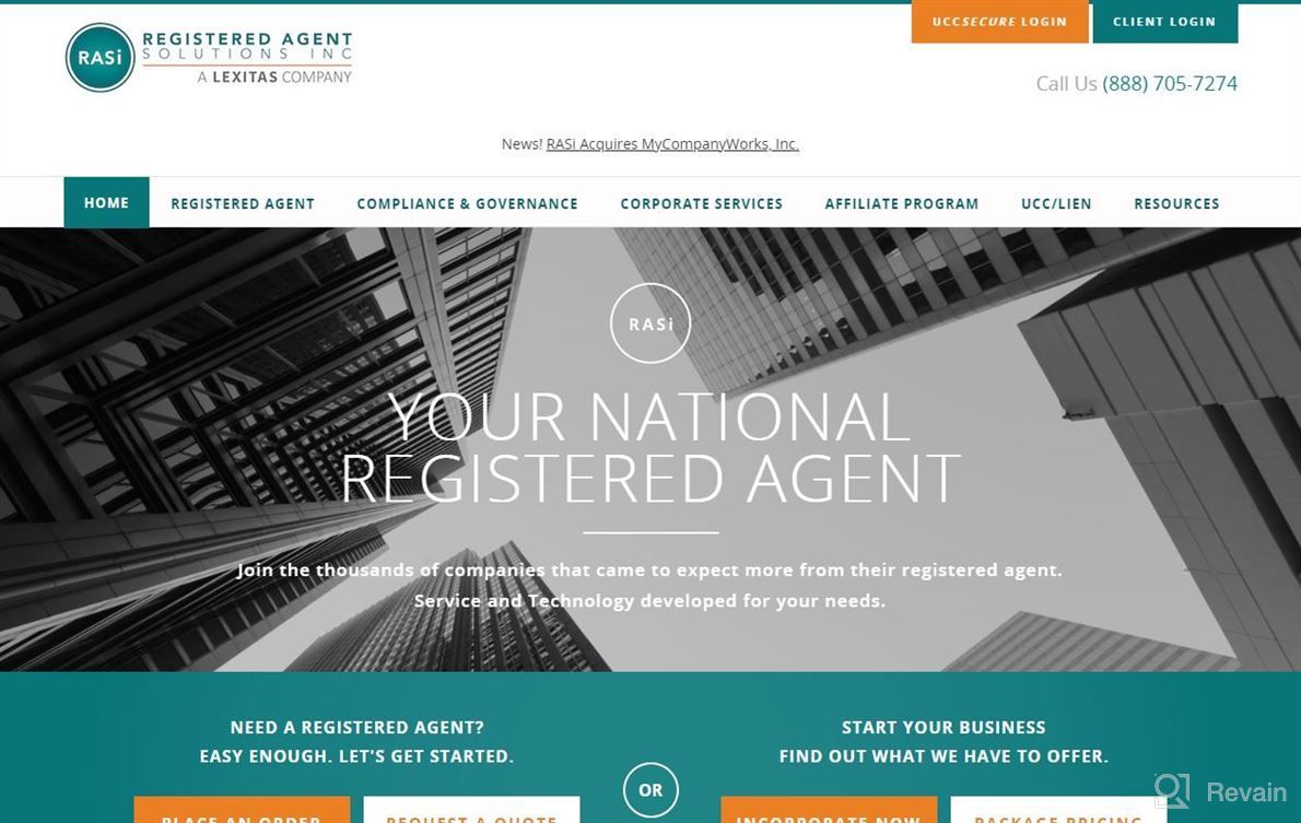 img 1 attached to Registered Agent Solutions review by Eric Weber