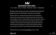 img 1 attached to Mashman Ventures review by Jonah Koehnke