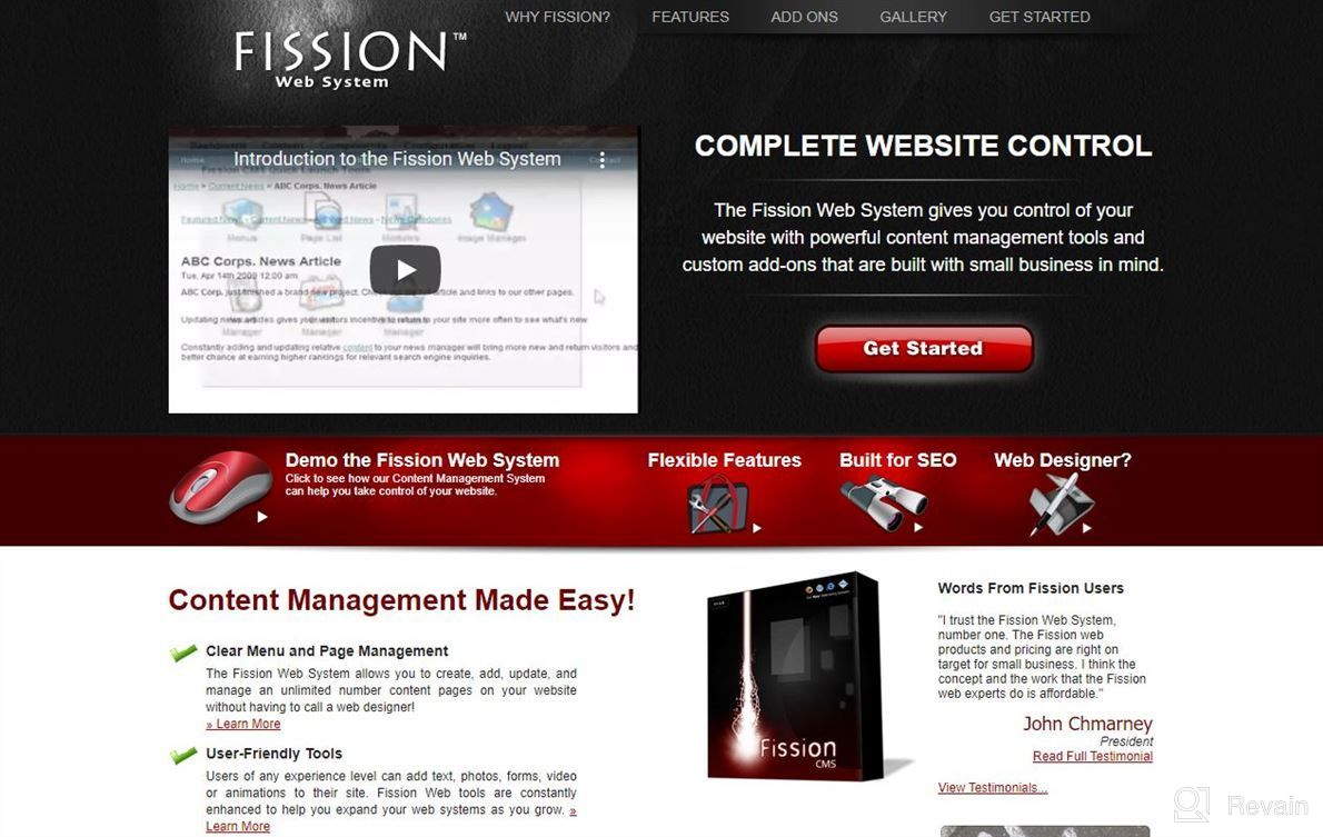 img 1 attached to Fission Web System review by Mark Morrow