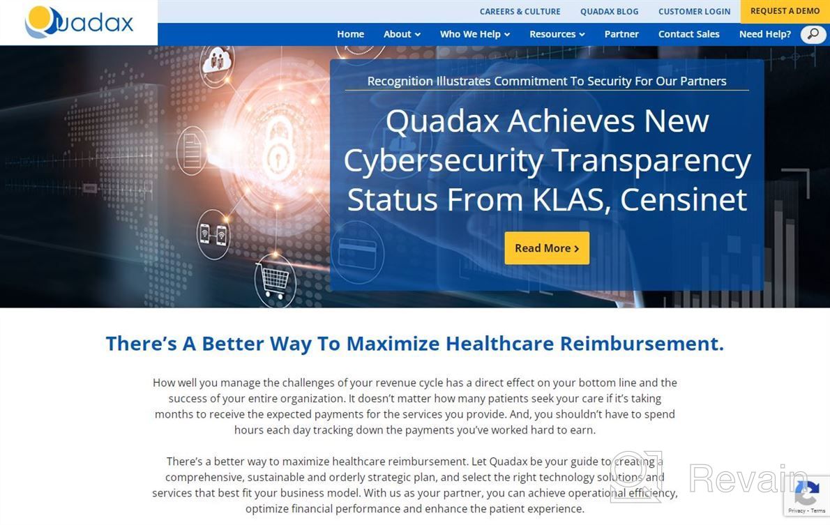 img 1 attached to Quadax Revenue Cycle Management Solutions review by Josel Lambert