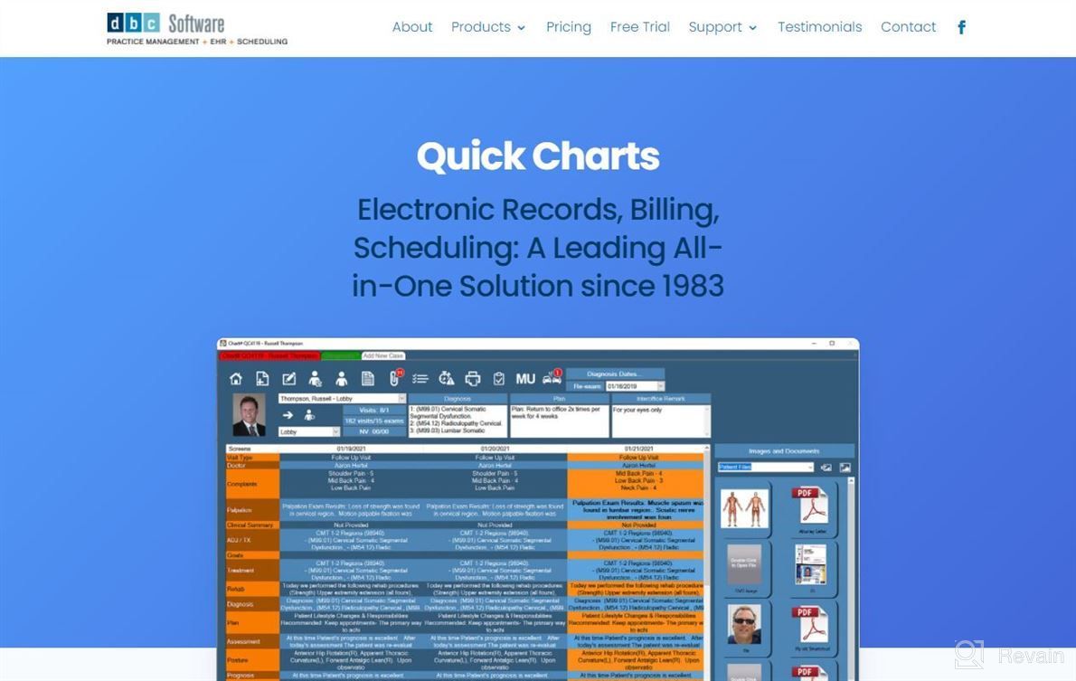 img 1 attached to Chiro QuickCharts review by Mike Mitchell