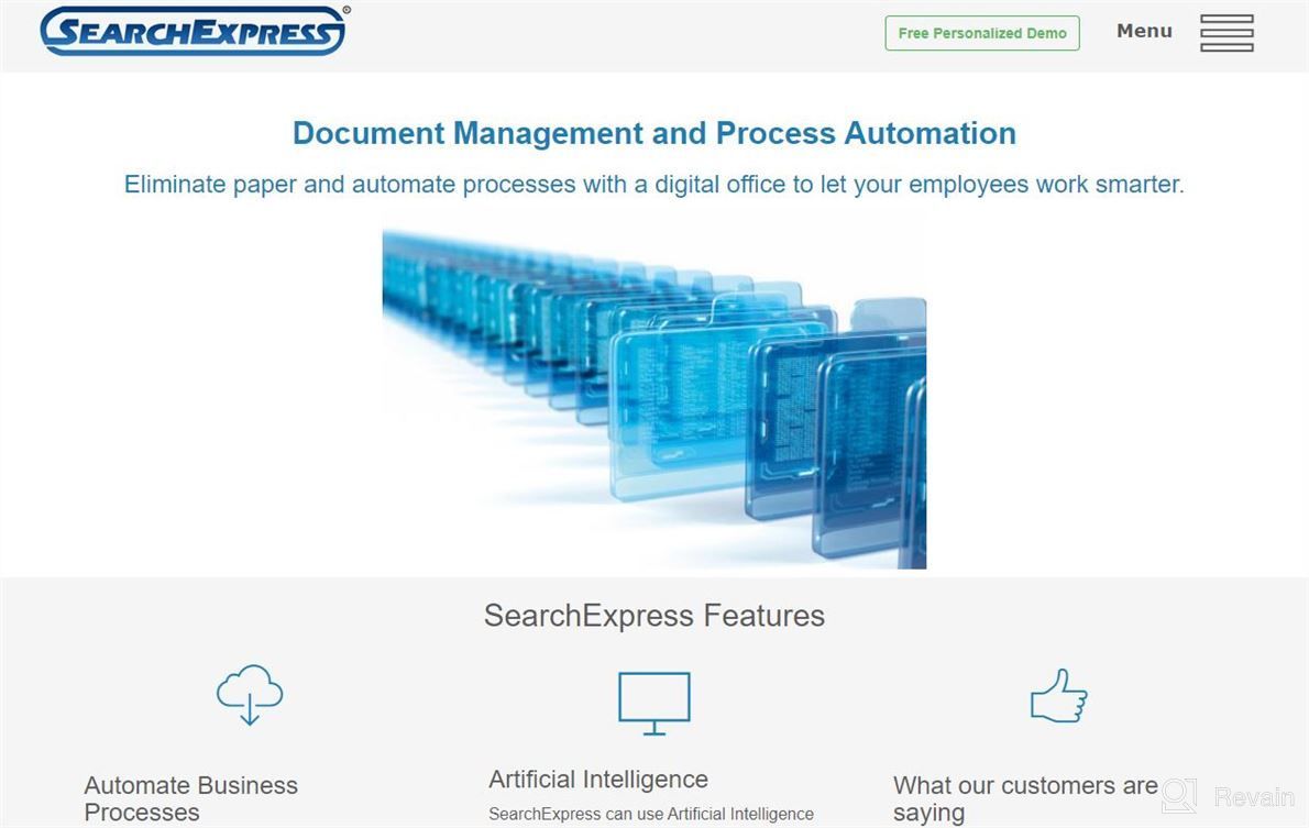 img 1 attached to SearchExpress Document Management review by Joe Jordan