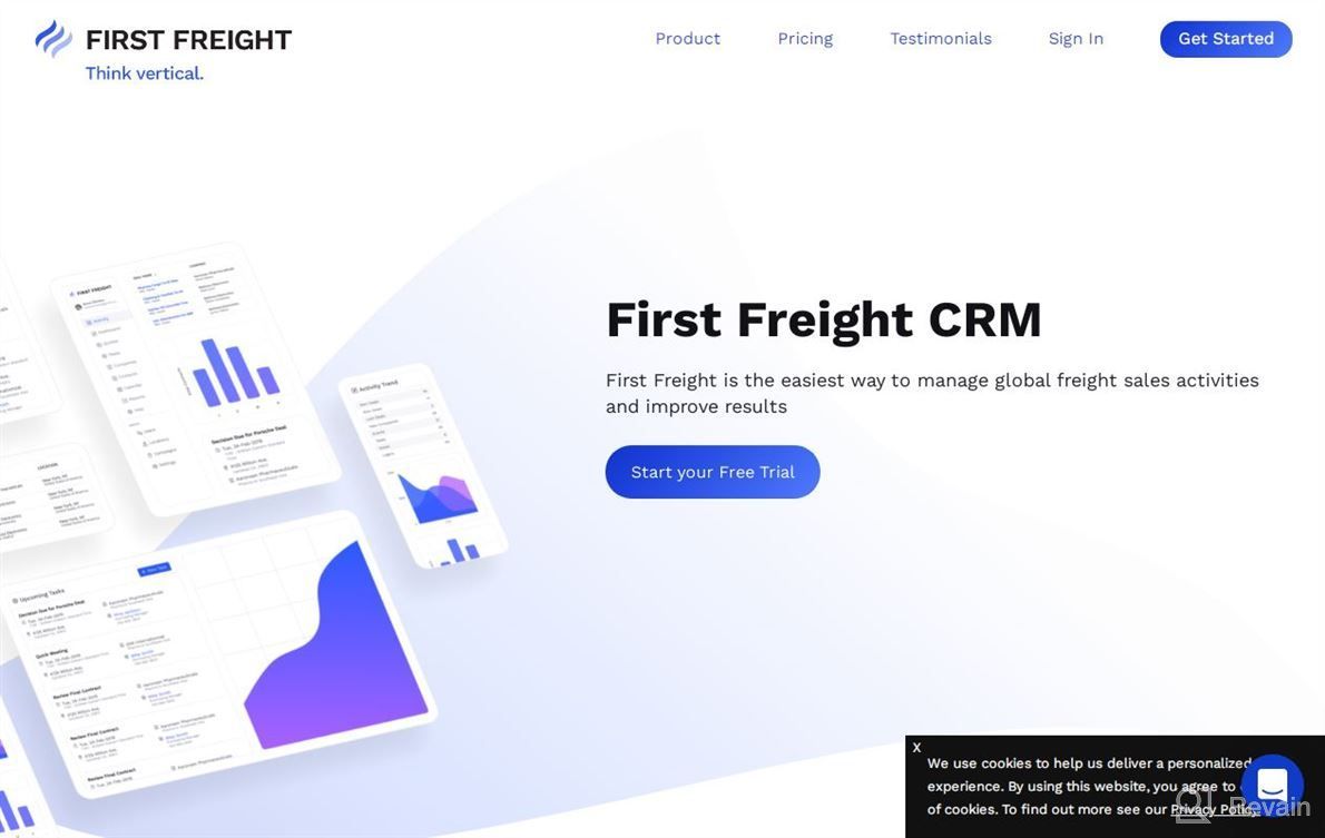 img 1 attached to First Freight CRM review by George Scoles
