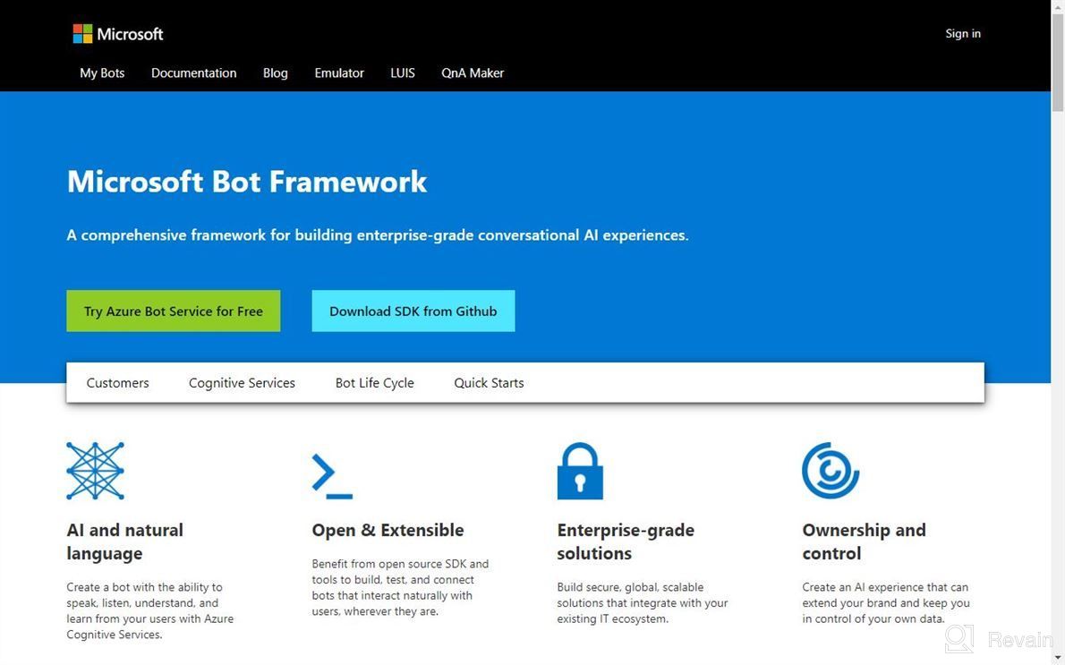 img 1 attached to Microsoft Bot Framework review by Randy Albright