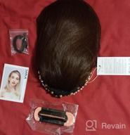 картинка 1 прикреплена к отзыву Get Glam With SARLA'S Glueless Headband Wig For Blonde Women- Perfect For Cosplay And Daily Use! от Troy Meza