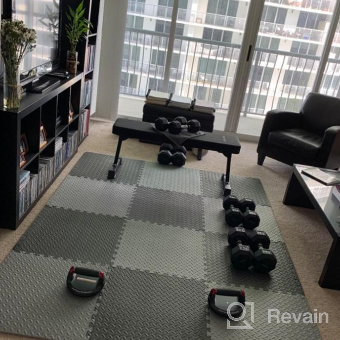 img 1 attached to Get Fit With BangTong&Li Flat Weight Bench: The Ultimate Exercise Equipment For Your Home Gym review by James Hova