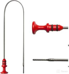 img 1 attached to 🔧 Premium Engine Oil Dipstick for Euro Tech, Cooper 07-13 Hardtop + S, 08-14 Club., 09-15 Conv., Paceman Roadster Countryman - No Sticking, No Breakage, Flexible Billet Handle