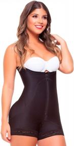 img 3 attached to Fajitex Colombian Body Shaper: Full-Bodied, High Compression Garment For Post-Liposuction Recovery