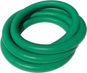 img 1 attached to 20 Ft Green PVC Suction Hose Assembly With Cam & Groove Fittings For Water Transfer - 2" ID