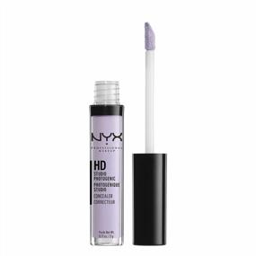img 4 attached to NYX PROFESSIONAL MAKEUP HD Studio Photogenic Concealer Wand, Medium Coverage - Lavender