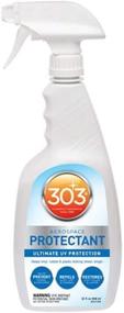 img 2 attached to 🌞 303 Products 30313-6PK UV Protectant Spray: Ideal Solution for Vinyl, Plastic, Rubber, Fiberglass, & Leather - Repels Dust and Dirt! Non-Toxic, Matte Finish - 32 Fl. oz., 6-Pack, White