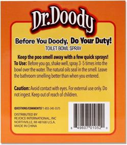 img 1 attached to 🚽 Dr. Doody Toilet Spray, Variety Pack - 1.8 fl. oz., 3 Count