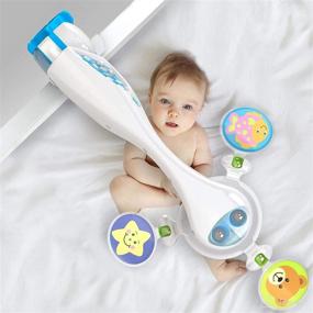 img 1 attached to 👶 Nurture Smart - Baby Crib Mobile for Enhanced Brain Development - Crafted by Child Life Specialists - Advanced Safety Features - Stimulating Sensorial Engagement - Night Light Projection - Music & Sound Selections