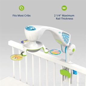 img 2 attached to 👶 Nurture Smart - Baby Crib Mobile for Enhanced Brain Development - Crafted by Child Life Specialists - Advanced Safety Features - Stimulating Sensorial Engagement - Night Light Projection - Music & Sound Selections