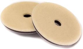 img 3 attached to 🔪 Optipad PadKing Wool Aggressive 5.5-Inch (140mm) Cutting Pads – Set of 2