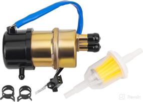 img 1 attached to 🔌 Road Passion 12v Electric Fuel Pump for Suzuki Intruder 700/1400, Boulevard S50, Cavalcade 1400, GSX1100G, Marauder 800, RF600R, and RF900R