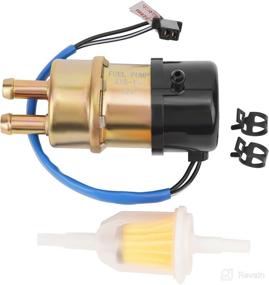 img 2 attached to 🔌 Road Passion 12v Electric Fuel Pump for Suzuki Intruder 700/1400, Boulevard S50, Cavalcade 1400, GSX1100G, Marauder 800, RF600R, and RF900R