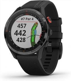 img 3 attached to Garmin Approach S62 Premium GPS Golf Watch PowerBank Bundle Black/Black Wearable4U