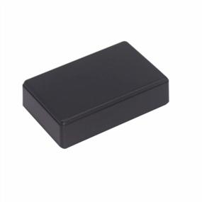 img 2 attached to Zulkit ABS Plastic Project Box - Компактный и прочный электрический распределительный корпус для силовых проектов - 3,62 X 2,28 X 0,91 дюйма (92 X 58 X 23 мм) в элегантном черном дизайне