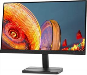 img 4 attached to Lenovo 23.8 Inch Ultra Thin NearEdgeless 66BCKCC2US 1920X1080P Monitor - Tilt, Flicker-Free, Wall Mountable
