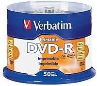 img 1 attached to Verbatim DVD R Printable Spindle 98472