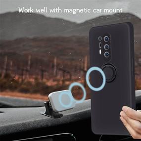 img 1 attached to Coqibel Silicone Kickstand Microfiber Protection Car Electronics & Accessories via Car Electronics Accessories