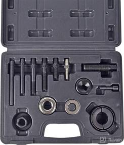 img 4 attached to 🔧 MAKOTOOLS Power Steering Pump Remover Alternator AC Pulley Puller & Installer Set (MKT027), Pulley Puller and Installer Kit