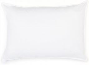 img 1 attached to Jumbo Size DOWNLITE Tommy Bahama® Ahhhhhmazing AquaLoft Squishy Gel Pillow - Toss & Turn Comfort For Standard & Queen Pillowcases!