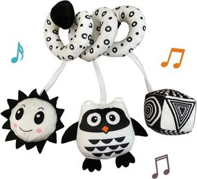 img 4 attached to 🚼 Hanging Mobile Infant Spiral Stroller Toys for Babies and Toddlers