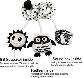 img 2 attached to 🚼 Hanging Mobile Infant Spiral Stroller Toys for Babies and Toddlers