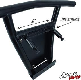 img 2 attached to Polaris RZR 1000/Turbo Front Bumper - Sport (BLACK) - Enhanced SEO