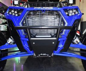 img 3 attached to Polaris RZR 1000/Turbo Front Bumper - Sport (BLACK) - Enhanced SEO