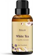 эфирное масло белого чая 30 мл от esslux - идеально подходит для ароматерапии, массажа, мыла, изготовления свечей и ароматизации дома логотип