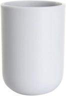 🪥 uviviu plastic tumbler cup: 350ml grey blue tooth-brushing cup for bathroom logo
