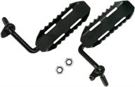 🚗 xprite steel front foot pegs for 2007-2018 jeep wrangler jk 2dr jku 4dr - 1 pair логотип