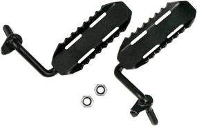 img 4 attached to 🚗 Xprite Steel Front Foot Pegs for 2007-2018 Jeep Wrangler JK 2DR JKU 4DR - 1 Pair